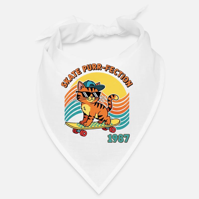 Chat de patin Bandana