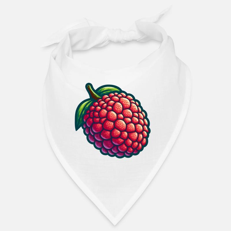 Lychee Natural Illustration Bandana