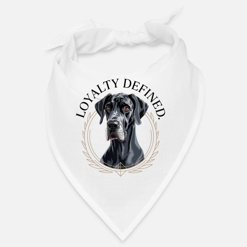 Loyal Great Dane Guardian Design Bandana