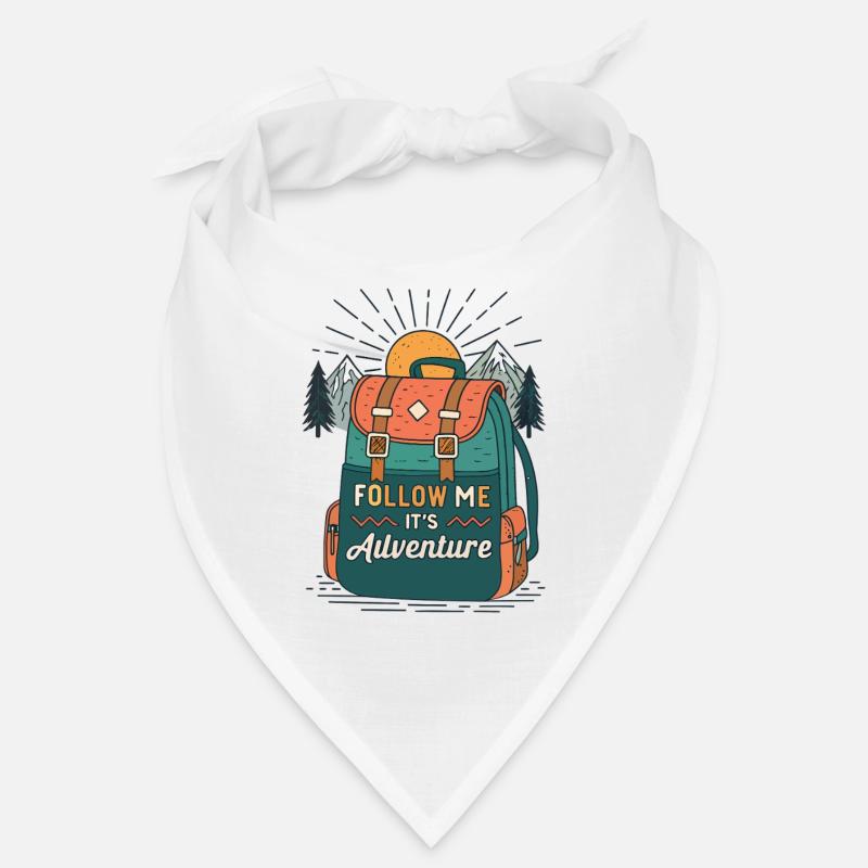 Suivez-moi Aventure en Sac à Dos Bandana