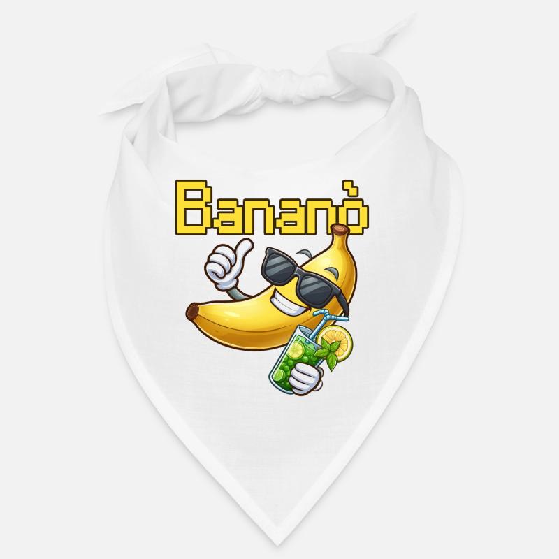 Banana Fun Sun mit Brille Bandana