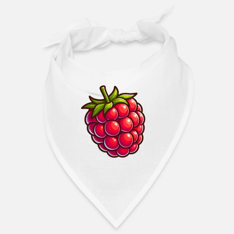 Framboise cartoon éclat Bandana