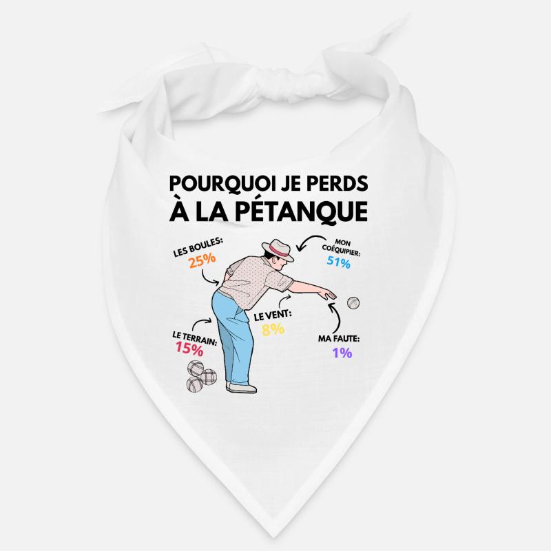Why I lose at pétanque Statistical humor Bandana