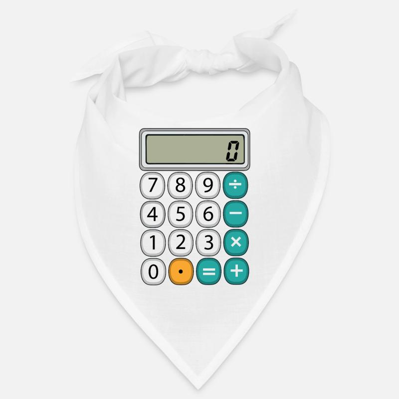 Number Day Math Retro Calculator Display Bandana
