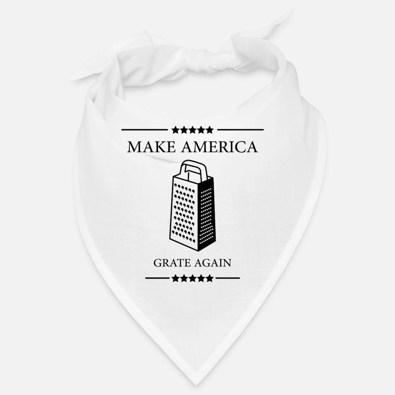 Make America GRATE Again! Funny pun Bandana