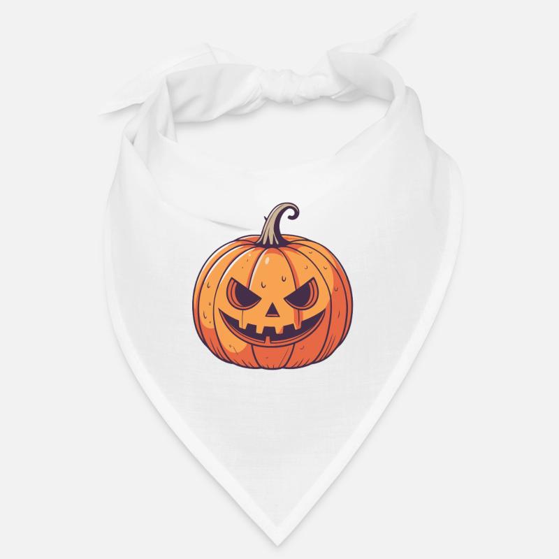 Citrouille Jack o'Lantern Graphique Bandana