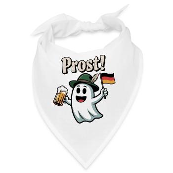 Prost Geist - Bandana - Weiß - Vorne