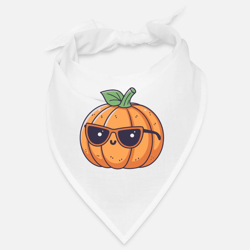 Pumpkin chic eyeglasses Bandana