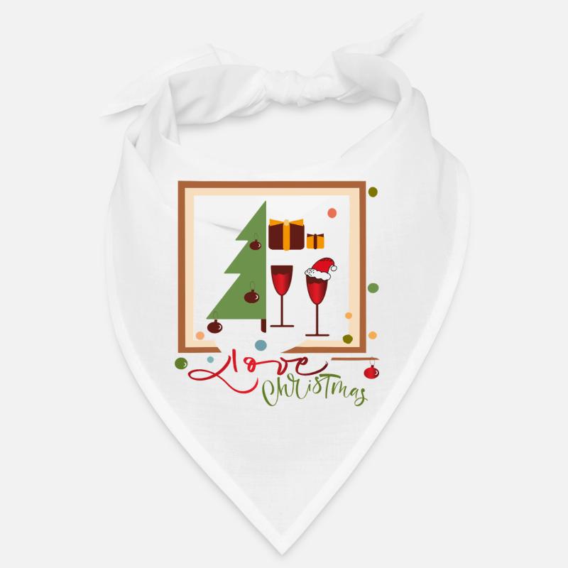 Winter Magic Christmas Bandana