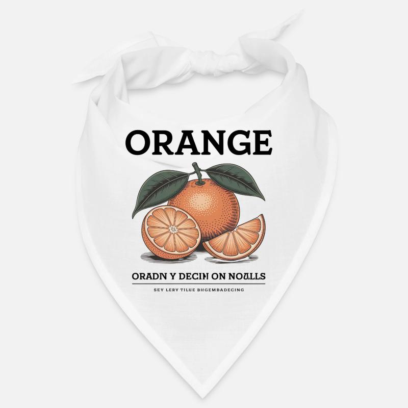 Vintage Orange Bandana