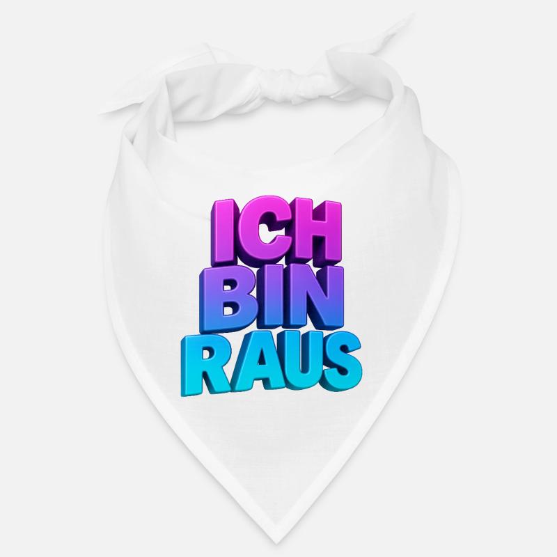 Ich Bin Raus 3D Gradient Bandana