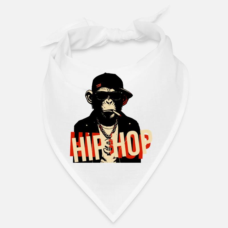 Hip-Hop-Schimpansen-Bling-Ikone Bandana