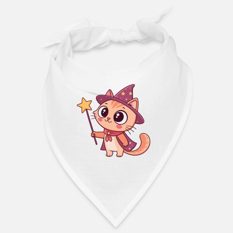 Chaton Magicien Pastel Bandana