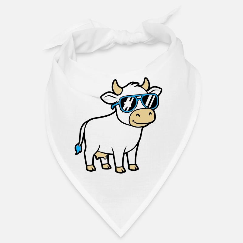 Lunettes de soleil Cool Cow Casual Vector Bandana