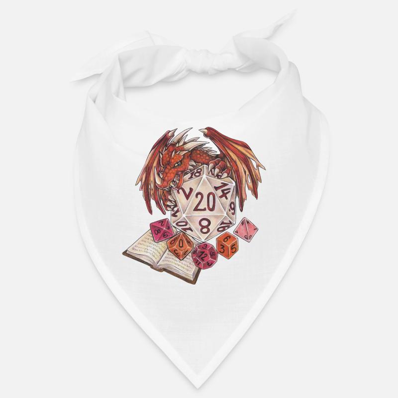 Role Playing Game Tabletop D20 Dice Game Master Bandana