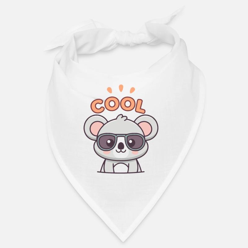 Koala Cool mit dunkler Brille Bandana