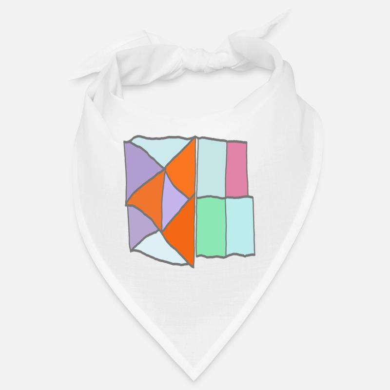 Mosaïque géométrique en patchwork Bandana