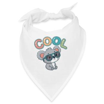 Koala Cool Pastell-Gläser - Bandana - Weiß - Vorne