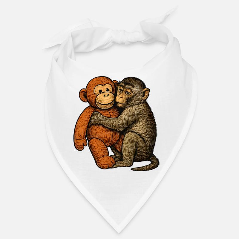 Monkey Hug: Monkey Friendship Bandana