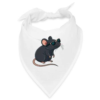 Rat Chic Sonnenbrille - Bandana - Weiß - Vorne