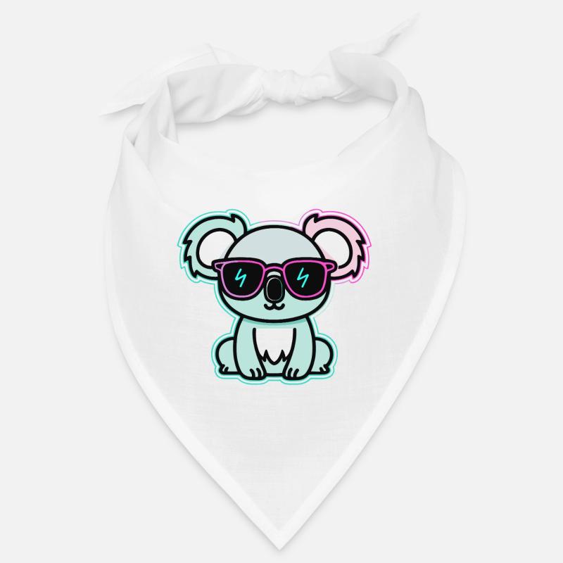 Koala neon glasses Bandana