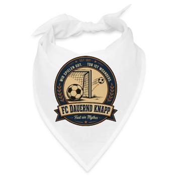 FC Dauernd Knapp - Bandana - Weiß - Vorne