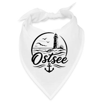 Ostsee - Bandana - Weiß - Vorne