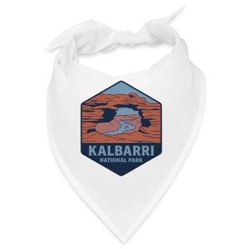 Kalbarri Nationalpark Vintage Australien - Bandana - Weiß - Vorne