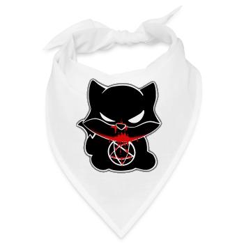 Halloween Fox - Bandana - Weiß - Vorne