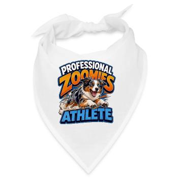 Australian Shepherd - Bandana - Weiß - Vorne