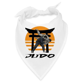 Judo - Bandana - Weiß - Vorne