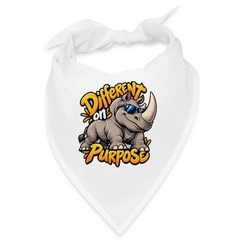 Rhino - Bandana - Weiß - Vorne