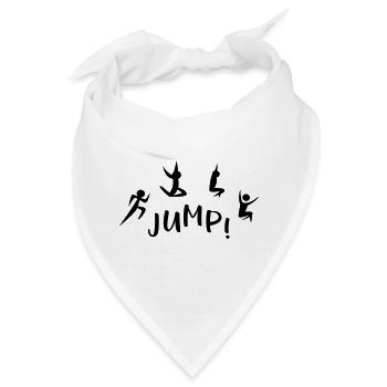 Weitsprung - Bandana - Weiß - Vorne