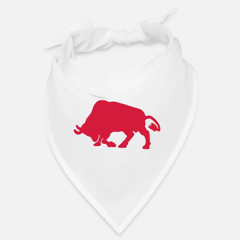 Kampfstier - Bandana - Weiß