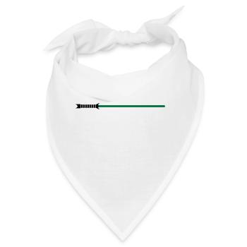 Lichtschwert - Bandana - Weiß - Vorne