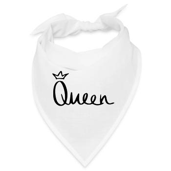 Queen - Bandana - Weiß - Vorne