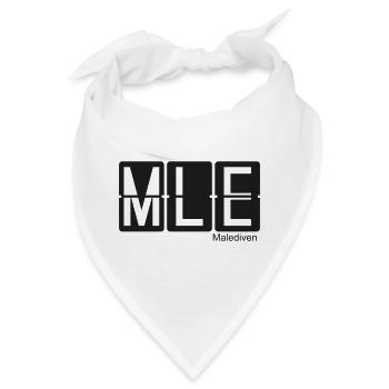 Malediven - Bandana - Weiß - Vorne