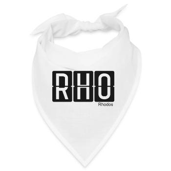 Rhodos - Bandana - Weiß - Vorne