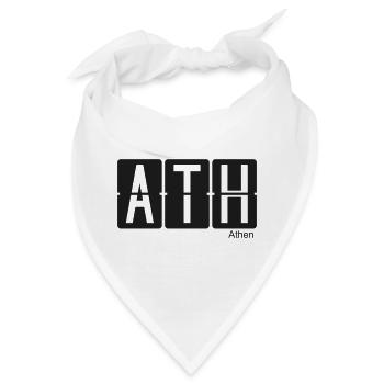 Athen - Bandana - Weiß - Vorne