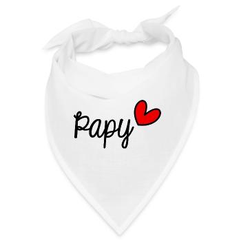 OPA. ALLES GUTE ZUM GEBURTSTAG OPA. SUPER OPA - Bandana - Weiß - Vorne