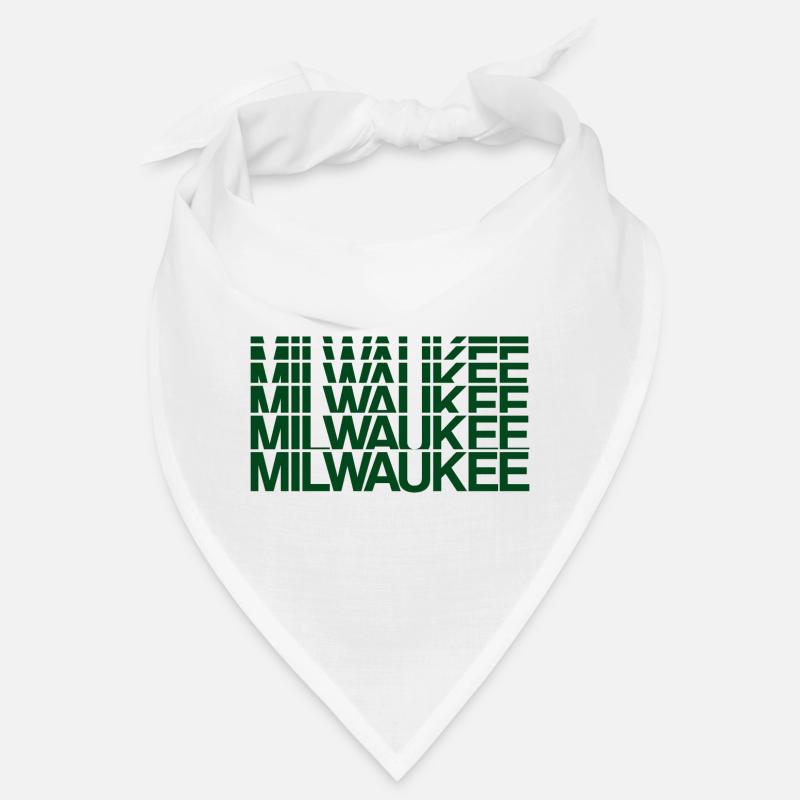 Milwaukee Grid Pattern Bandana