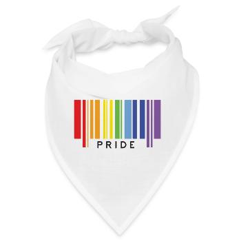 LGBTQ+ Stolz - Bandana - Weiß - Vorne