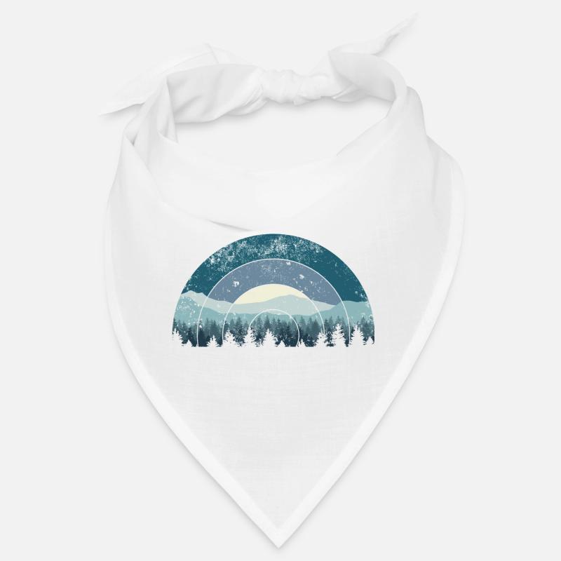 Blue Arc Forest Landschaft Bandana