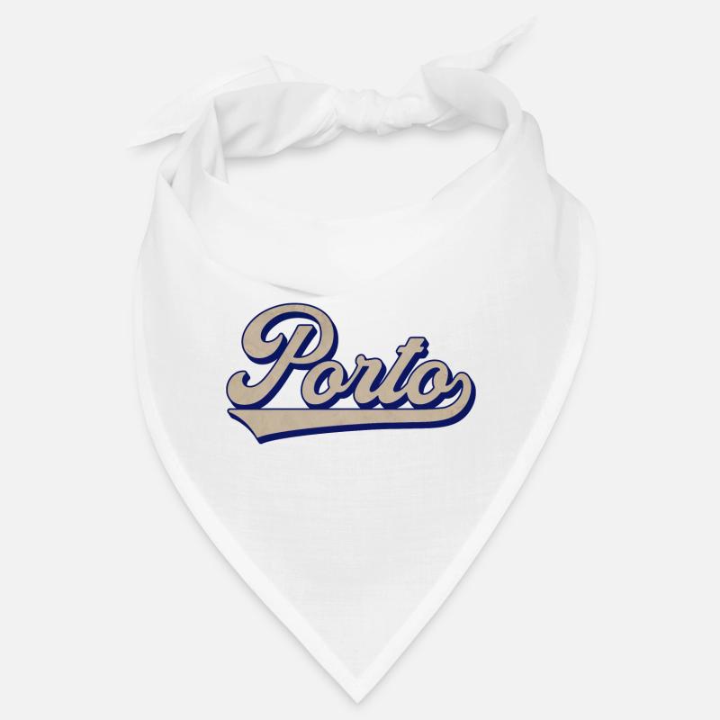 Porto Script Vintage Stil Bandana