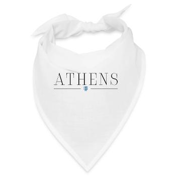 Ich liebe Athen - Bandana - Weiß - Vorne