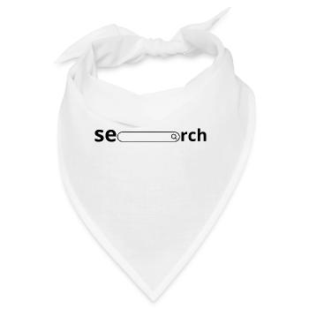 Suche - Geschenkidee - Bandana - Weiß - Vorne