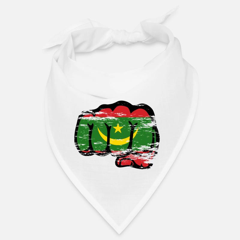 Mauretanien Flagge Faust used Bandana