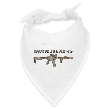AR-15 - Bandana - Weiß - Vorne