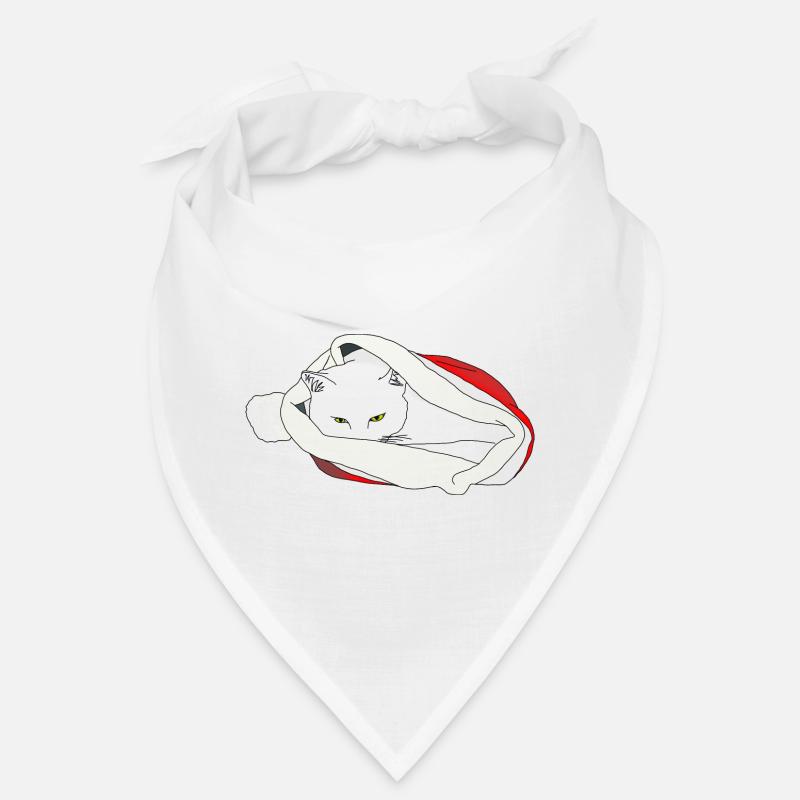 Chat de Noël Bandana