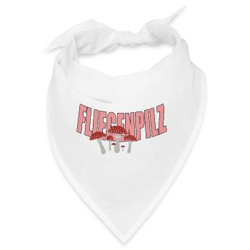 FLIEGENPILZ - Bandana - Weiß - Vorne